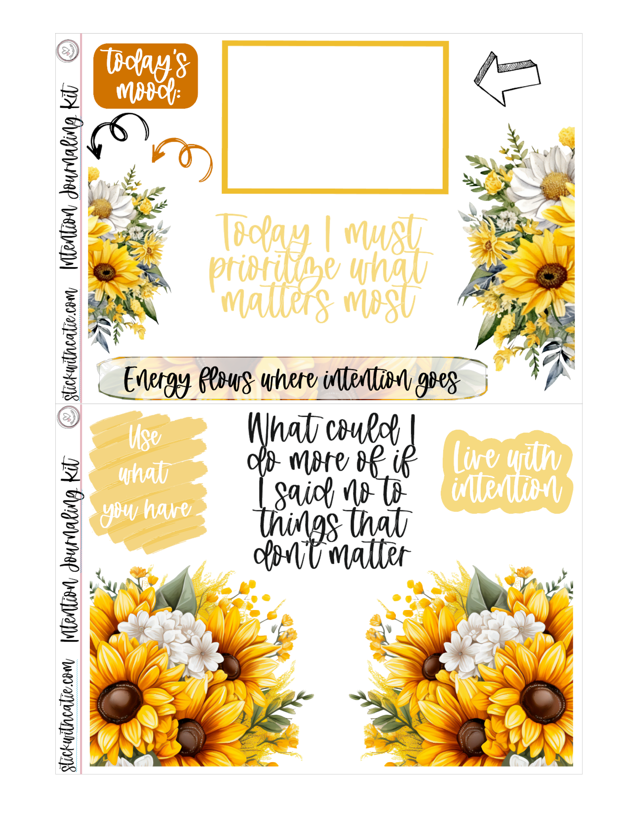 "Intention" Journaling Kit