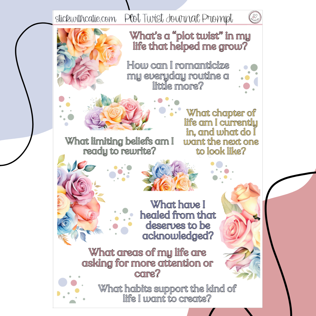 Plot Twist Sticker Pack