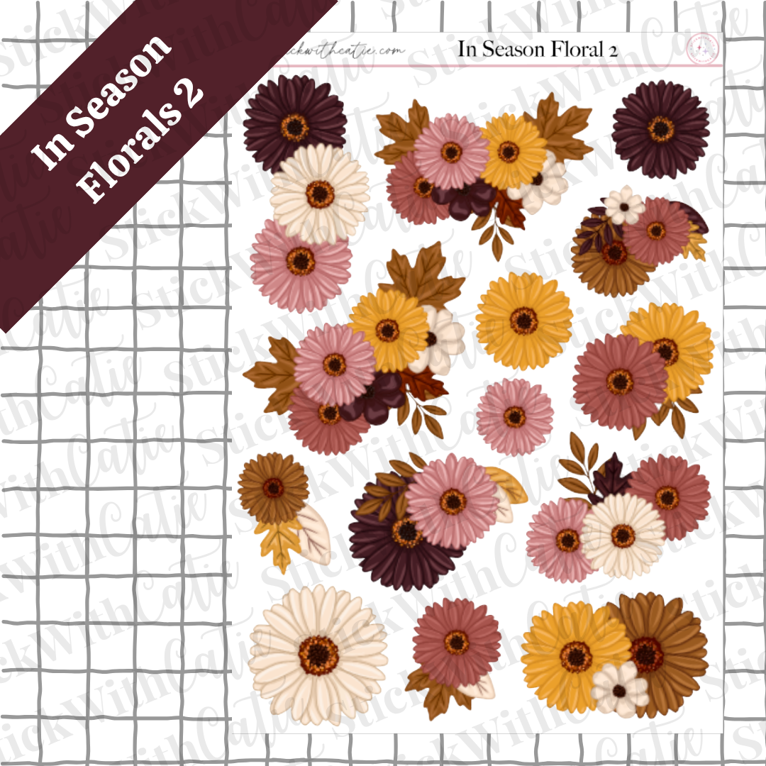 In Season Sticker Sheets