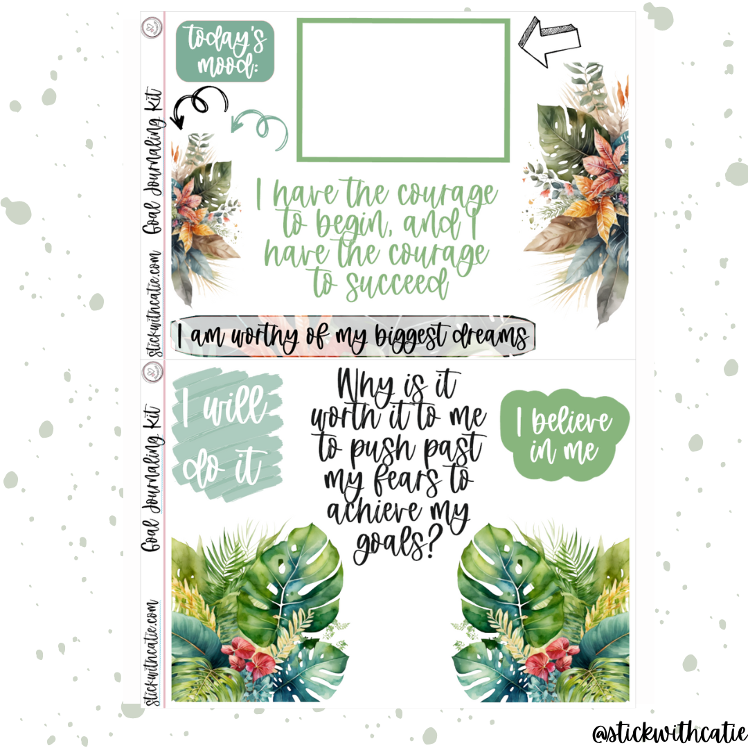 "Goals" Journaling Kit