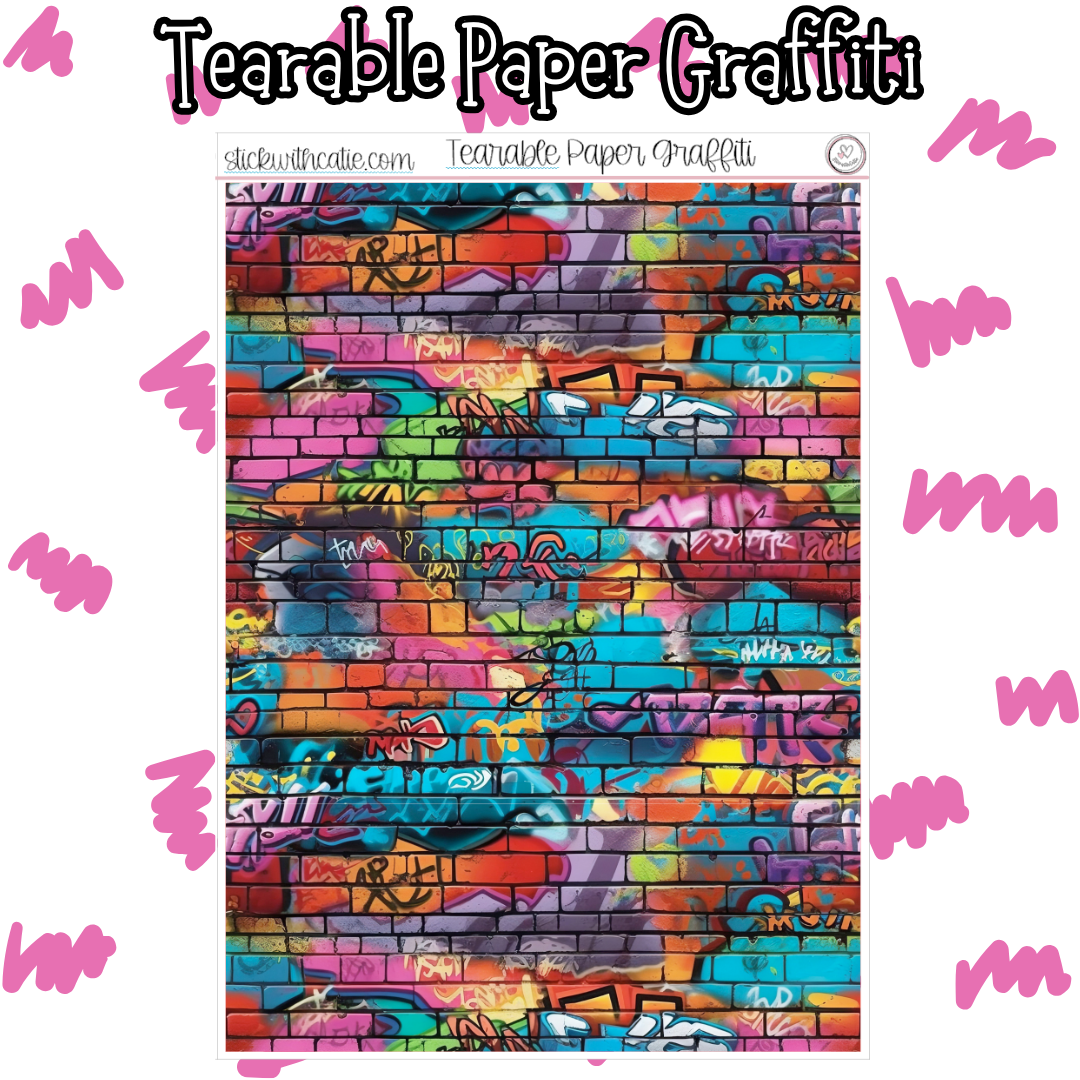 Tearable Paper Graffiti