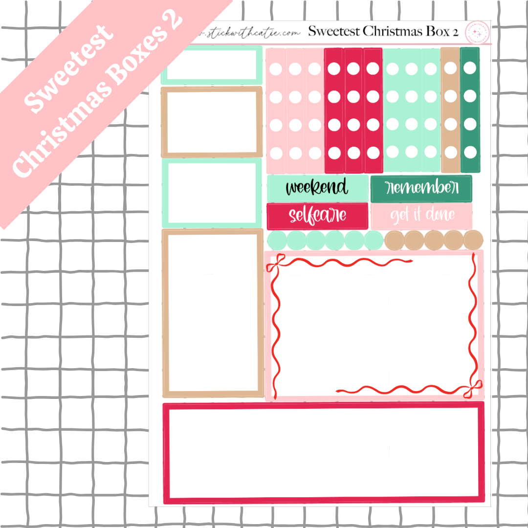 The Sweetest Christmas Sticker Pack