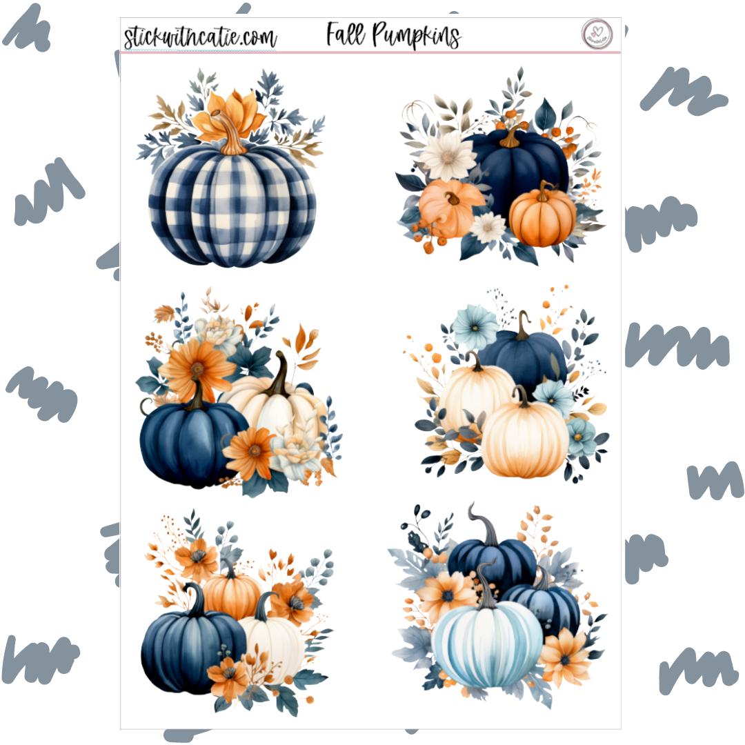 Fall Pumpkins & Florals