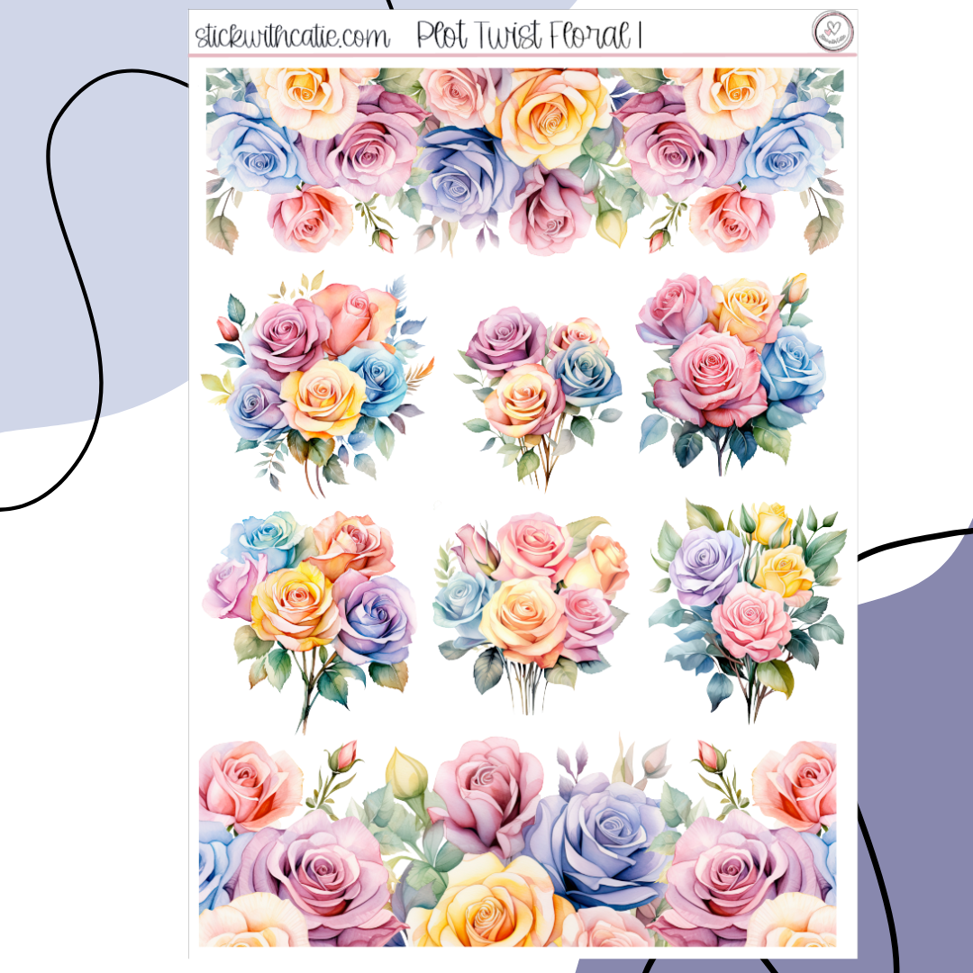 Plot Twist Sticker Pack