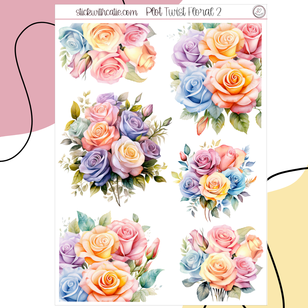 Plot Twist Sticker Pack