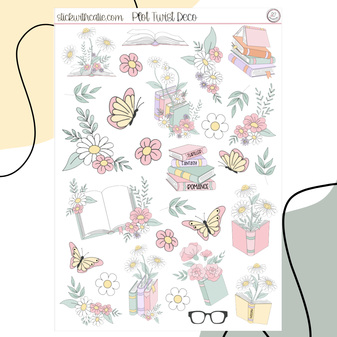 Plot Twist Sticker Pack