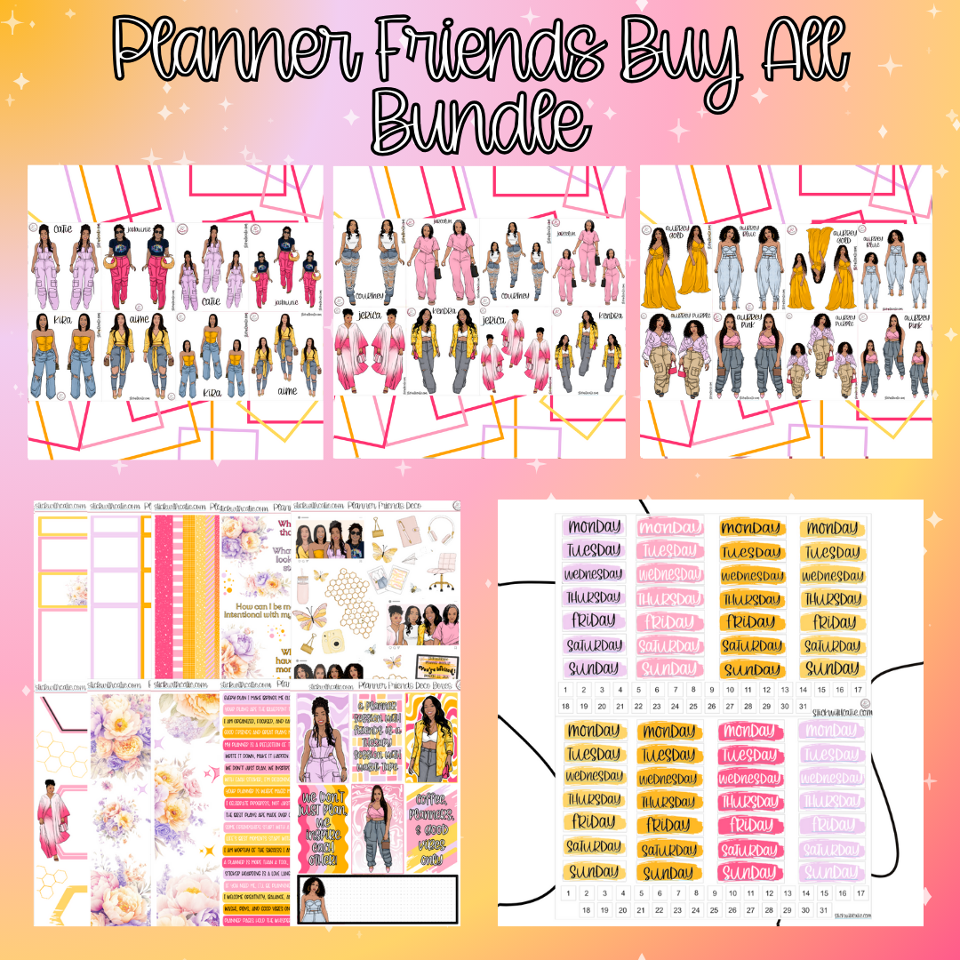 Planner Friends Buy All Bundle