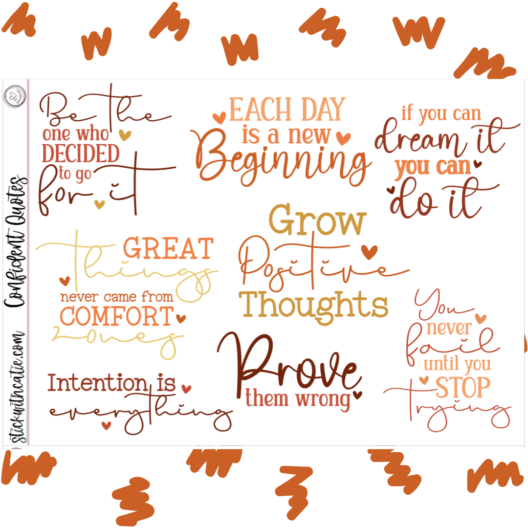 Confident Quotes