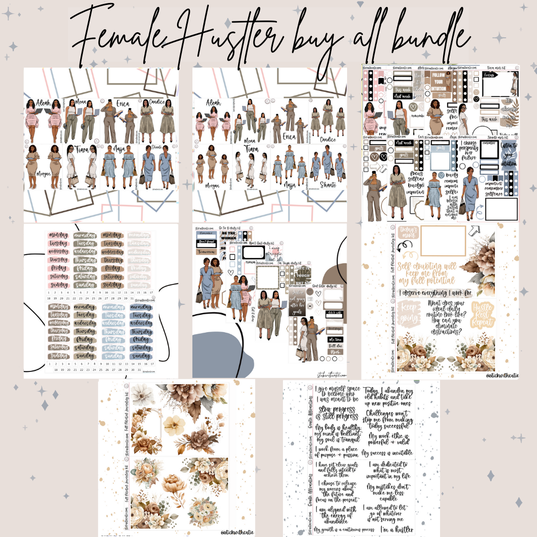 FEMALE HUSTLER BUY ALL BUNDLE