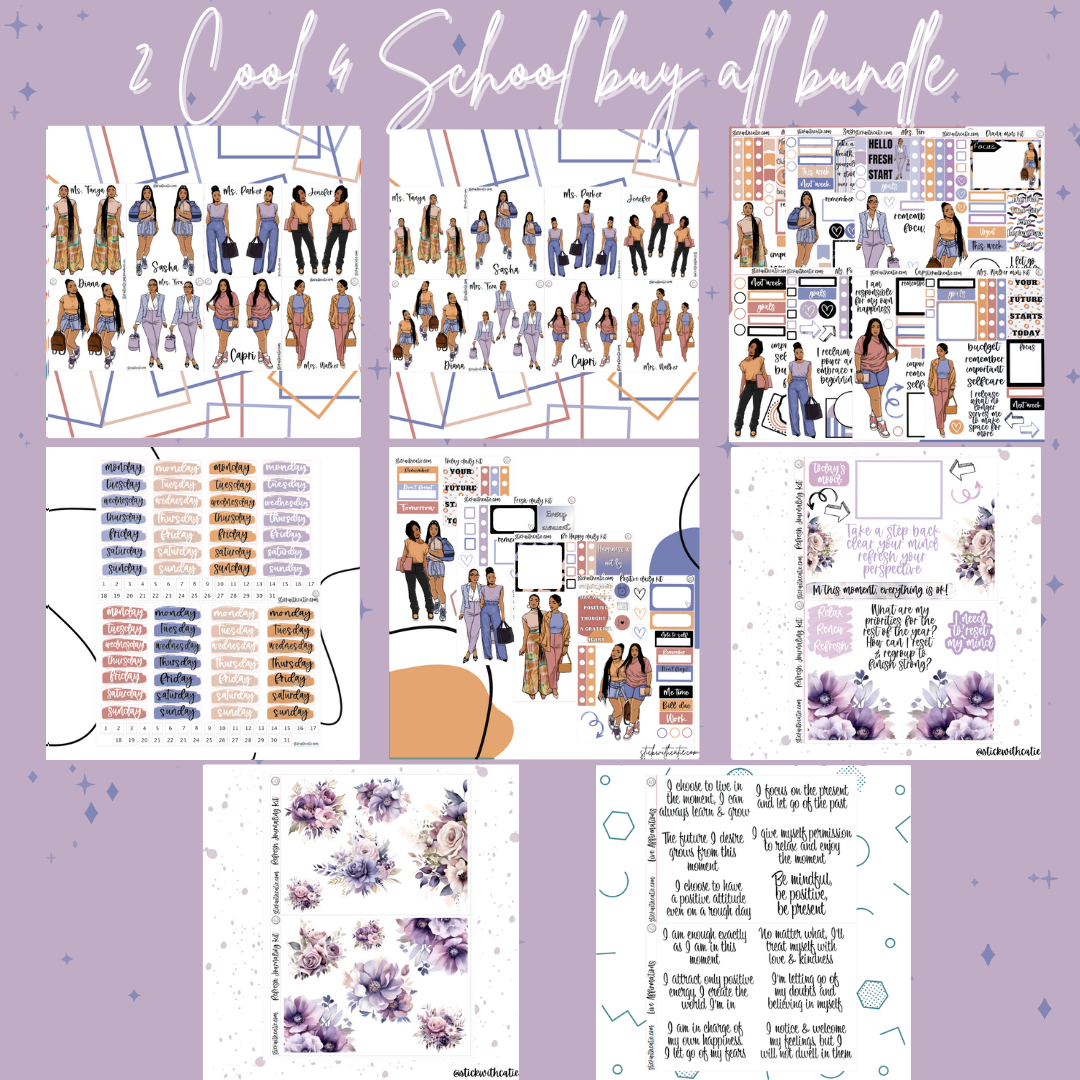 2 COOL 4 SCHOOL BUY ALL BUNDLE