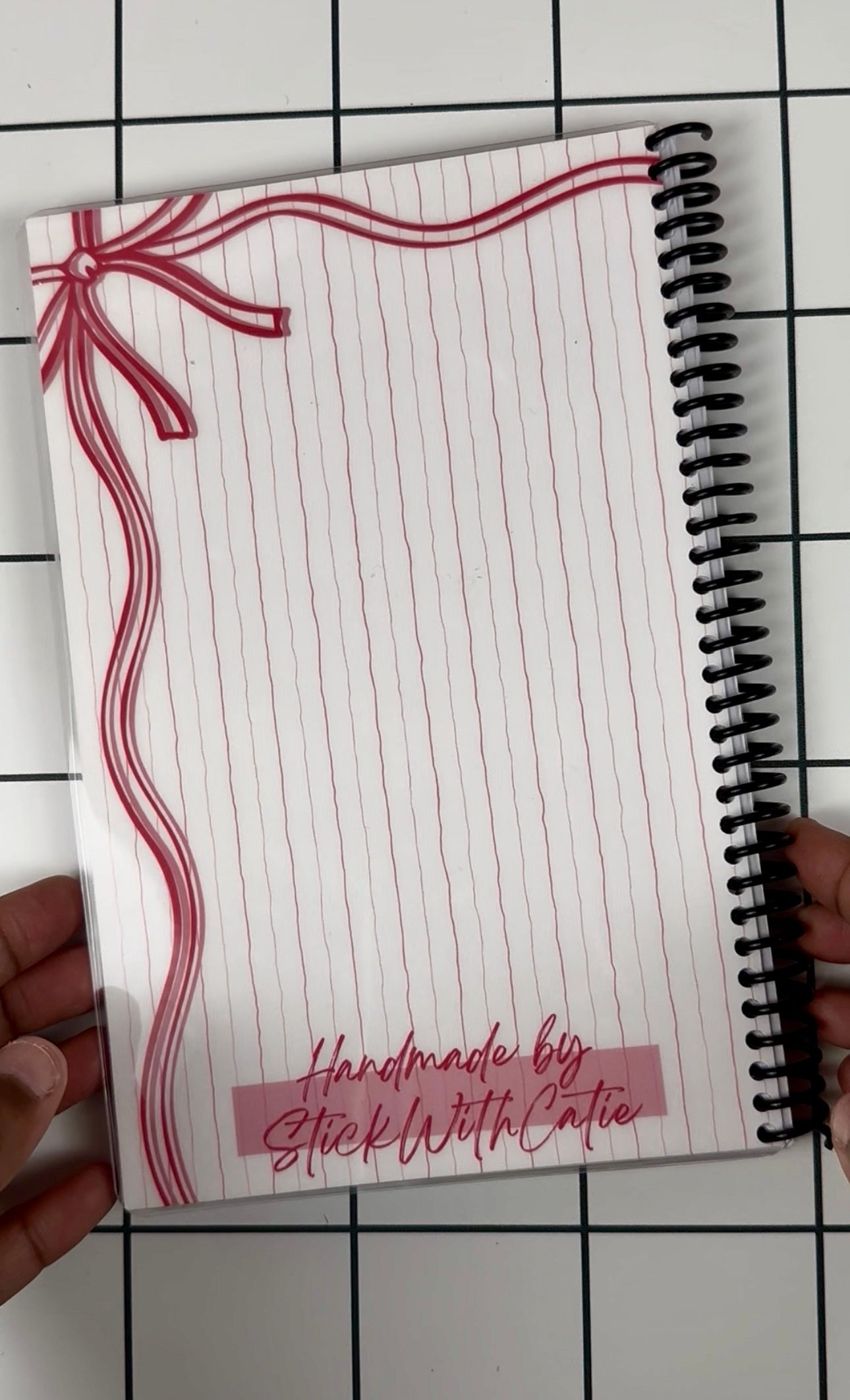 *NEW* Custom Notebook: Handmade by SWC