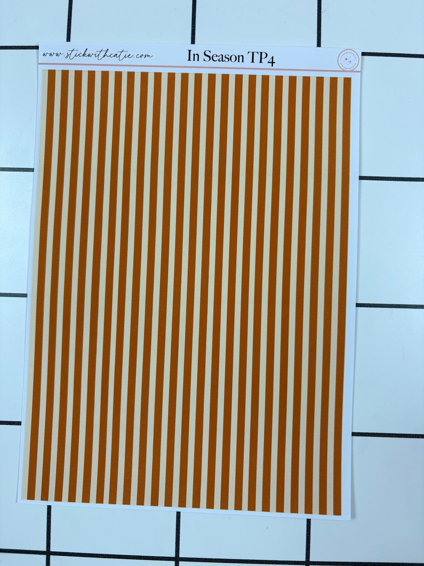In Style Tearable Papers