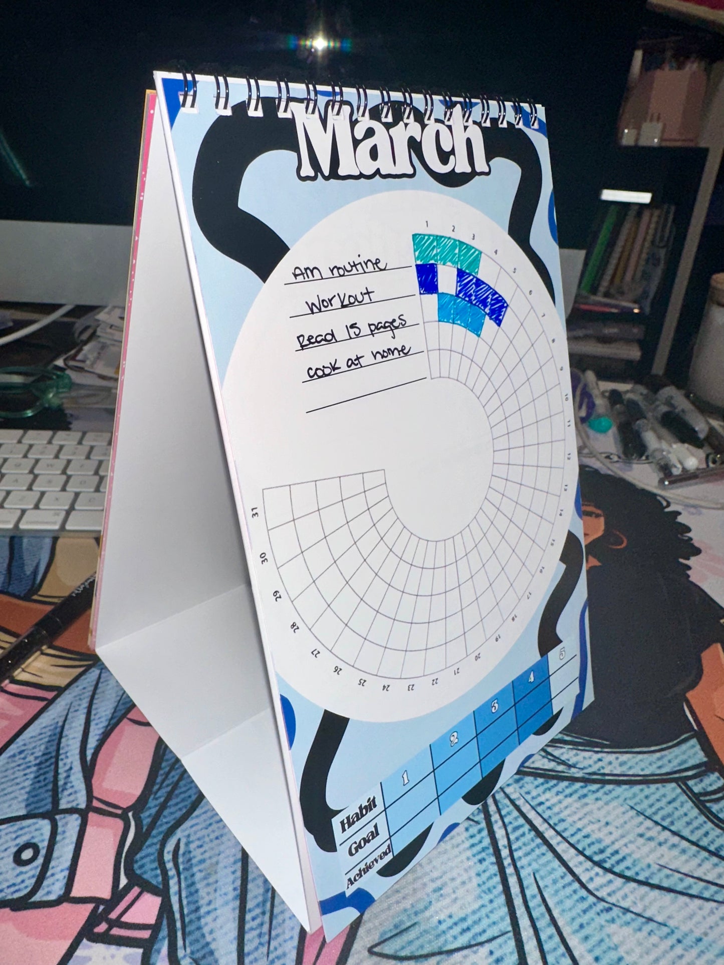 Habit Tracker Calendar