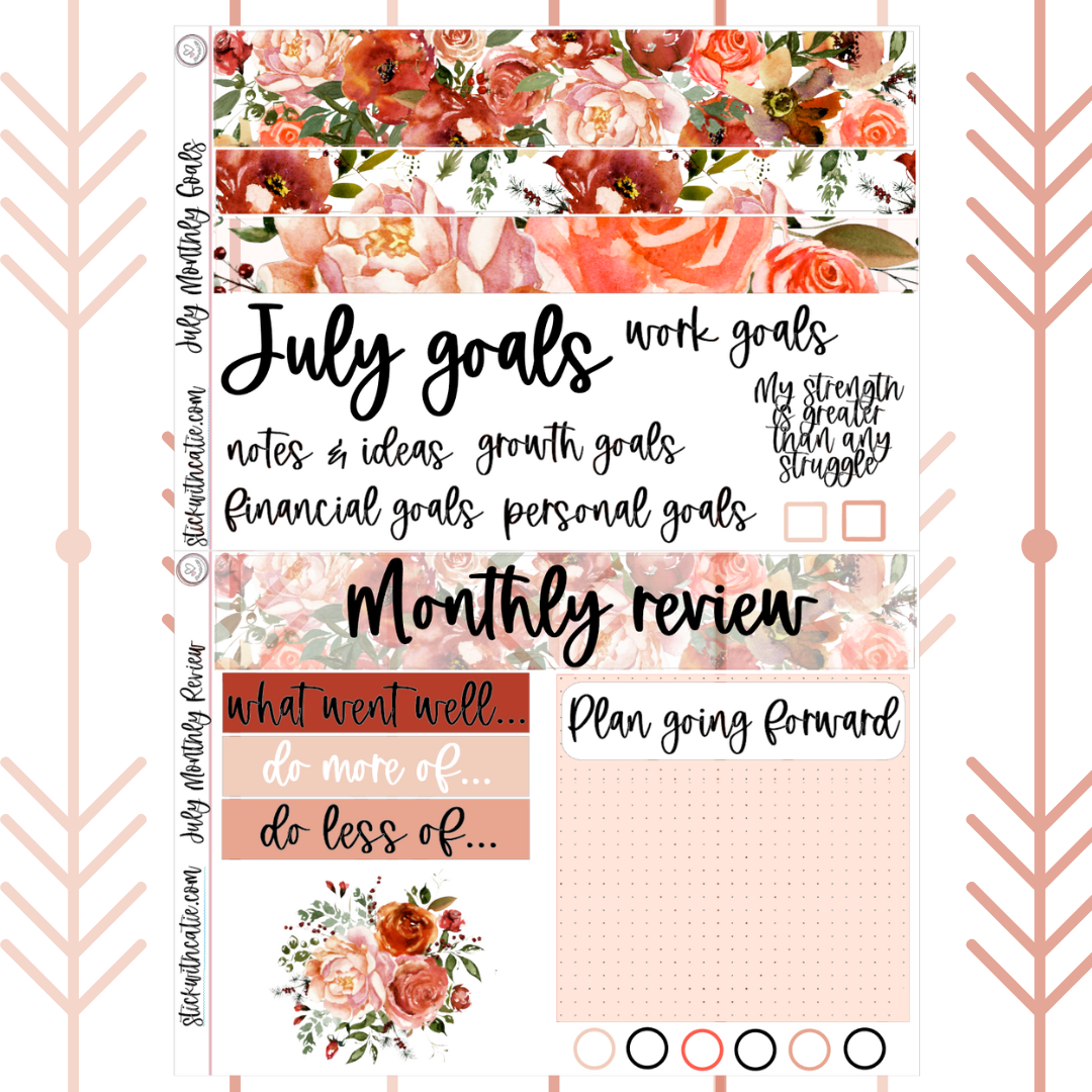 July Goals Kit