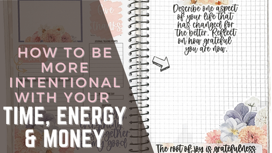 How to be more intentional with your time, energy, and money