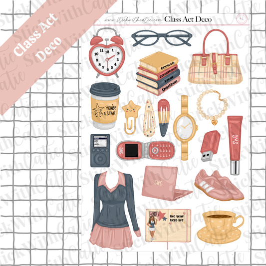 Class Act Sticker Sheets