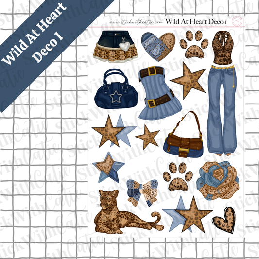 Wild At Heart Sticker Sheets