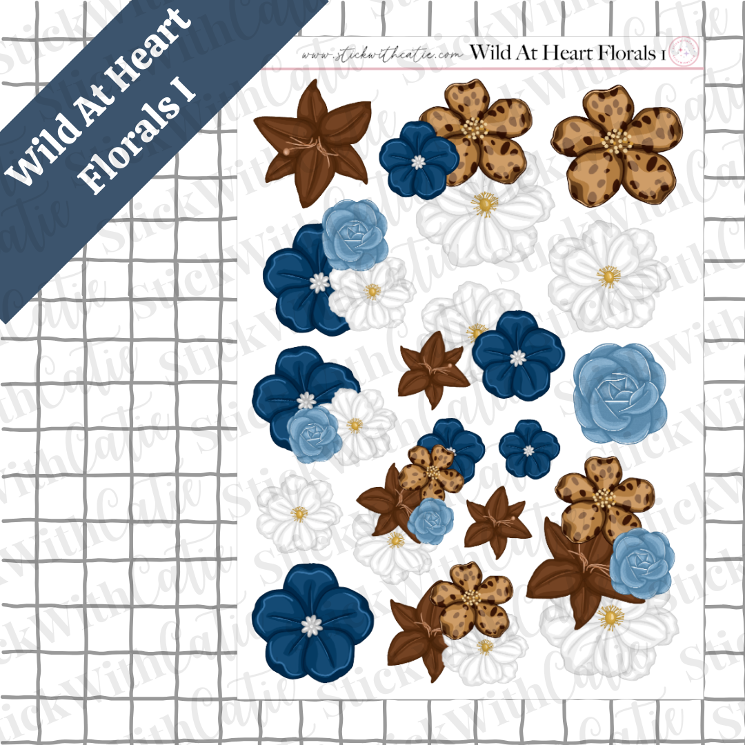 Wild At Heart Sticker Sheets