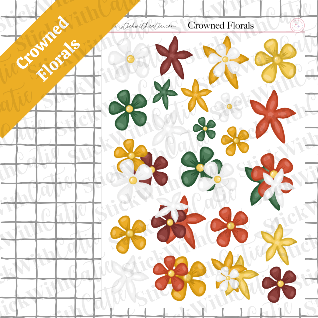 Crowned Sticker Sheets