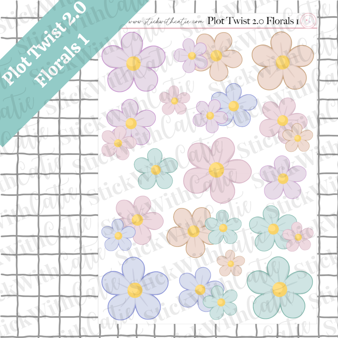 Plot Twist 2.0 Sticker Sheets