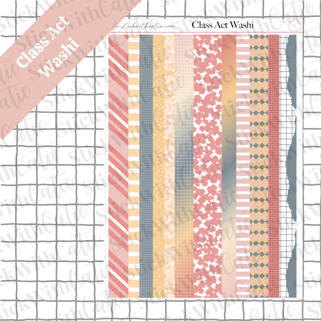 Class Act Sticker Sheets