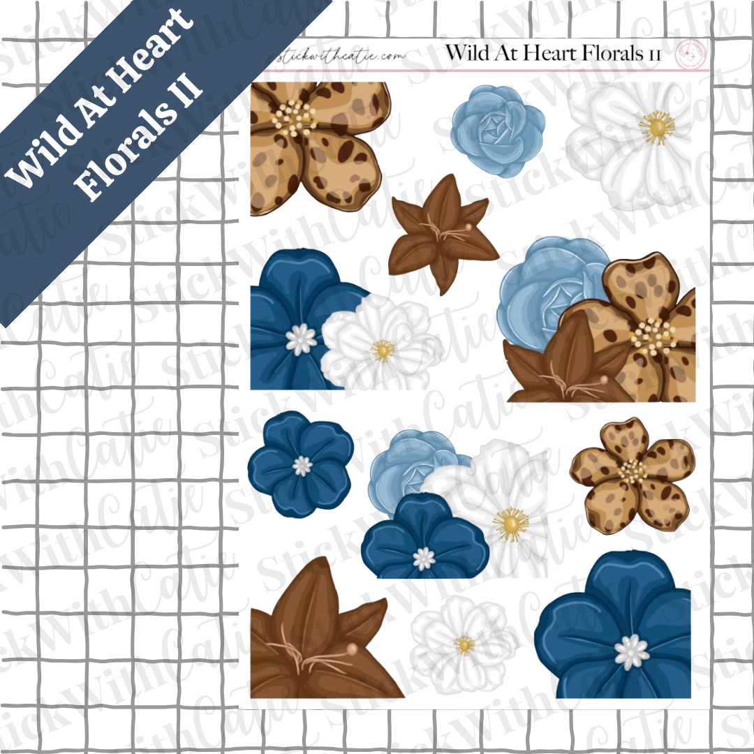 Wild At Heart Sticker Sheets
