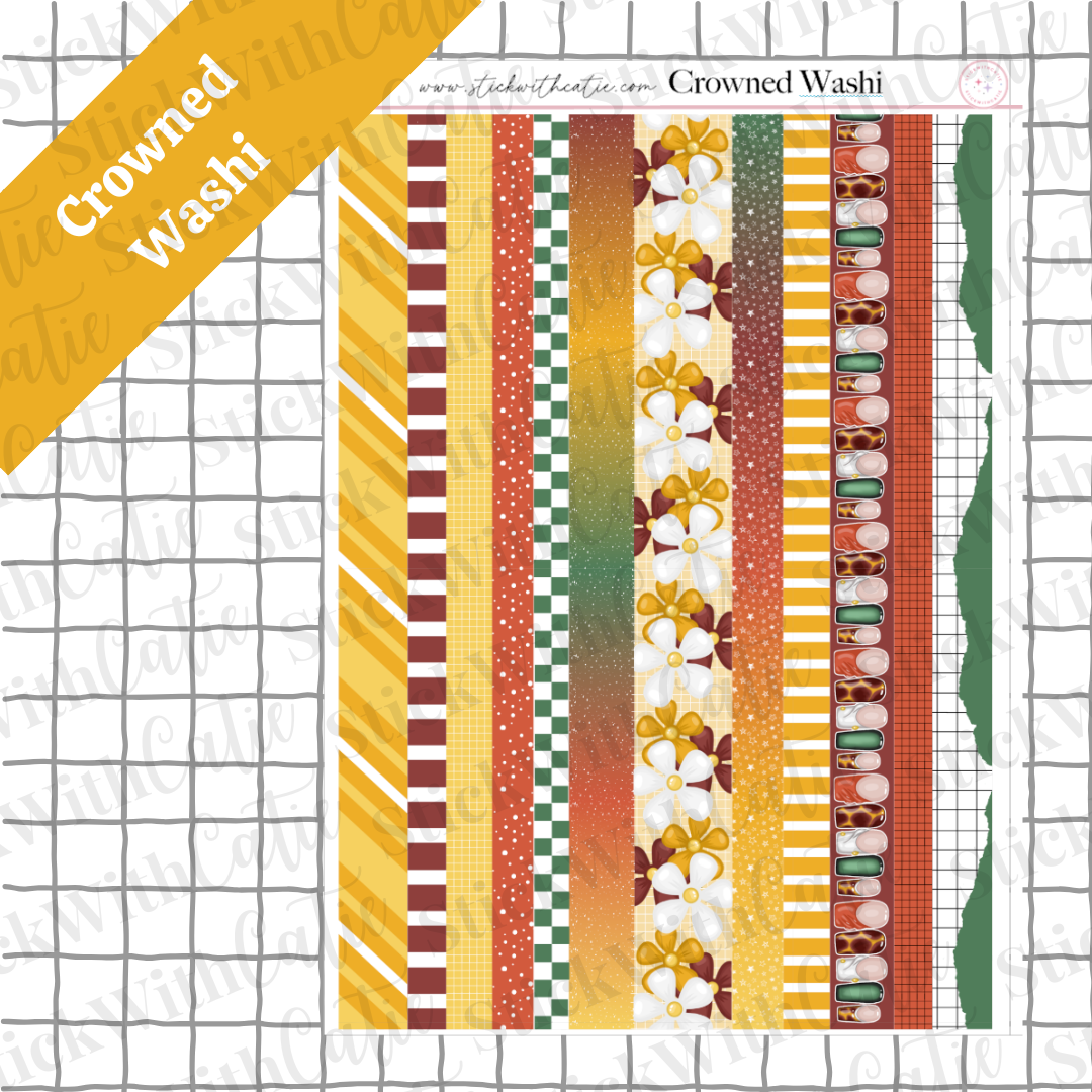 Crowned Sticker Sheets