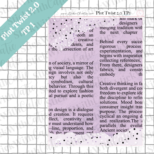 Plot Twist 2.0 Tearable Paper
