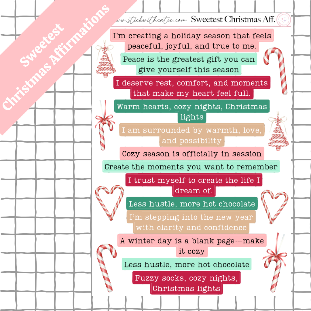The Sweetest Christmas Sticker Pack