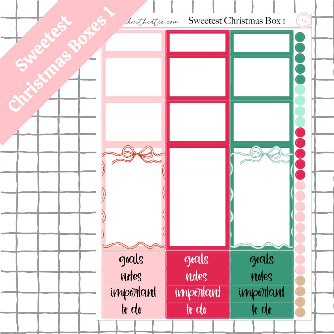 The Sweetest Christmas Sticker Pack