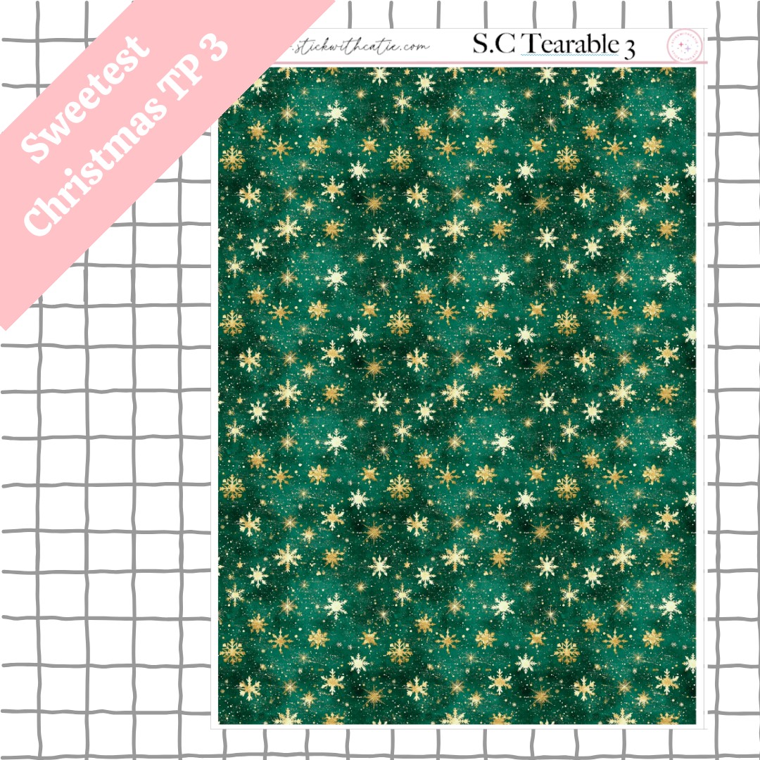 The Sweetest Christmas Tearable Papers