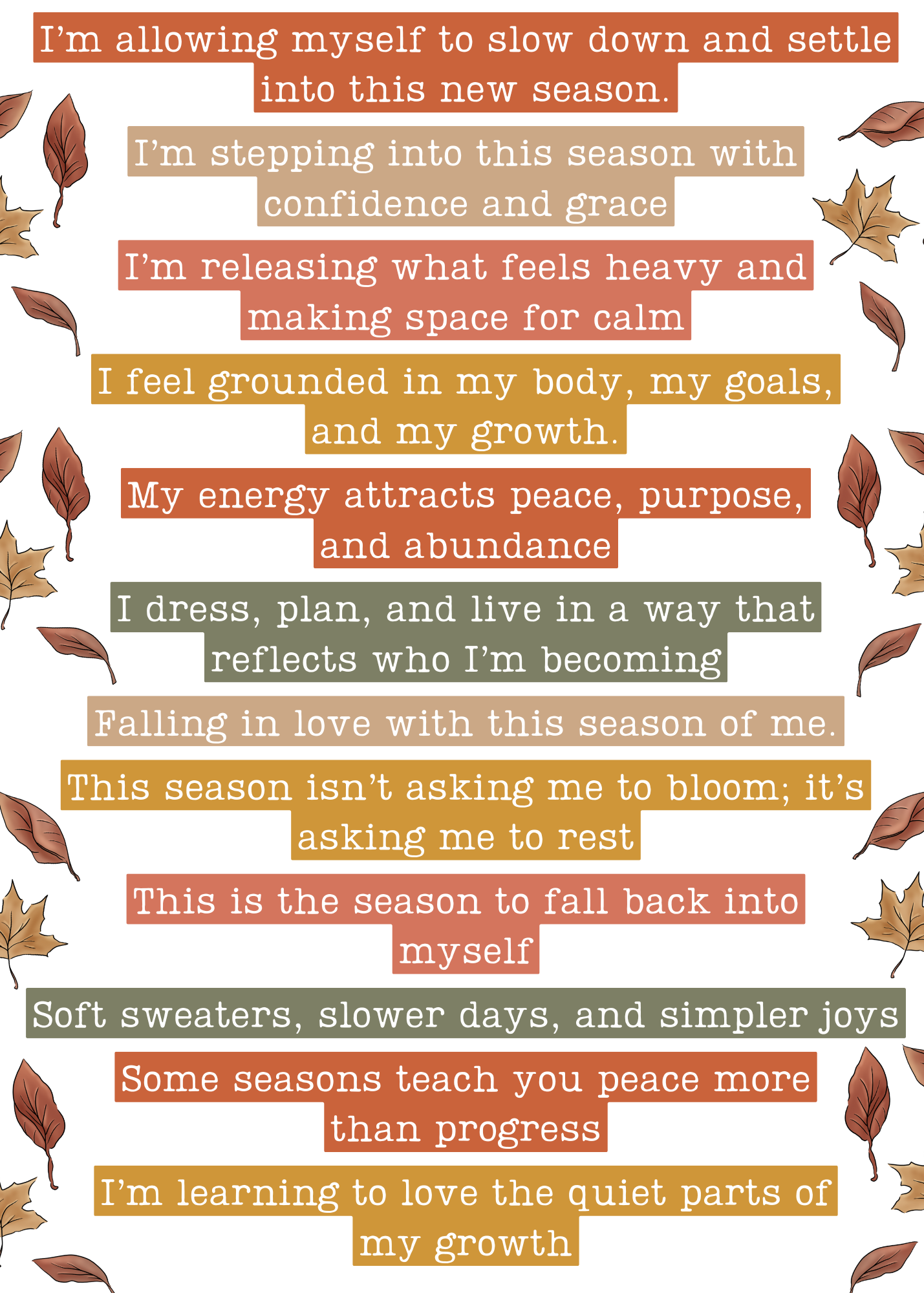 Falling Into Autumn Sticker Pack