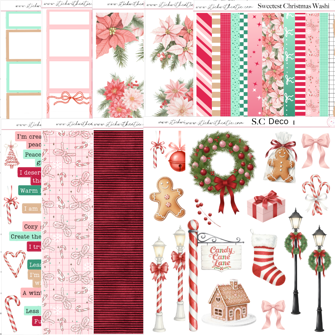 The Sweetest Christmas Sticker Pack