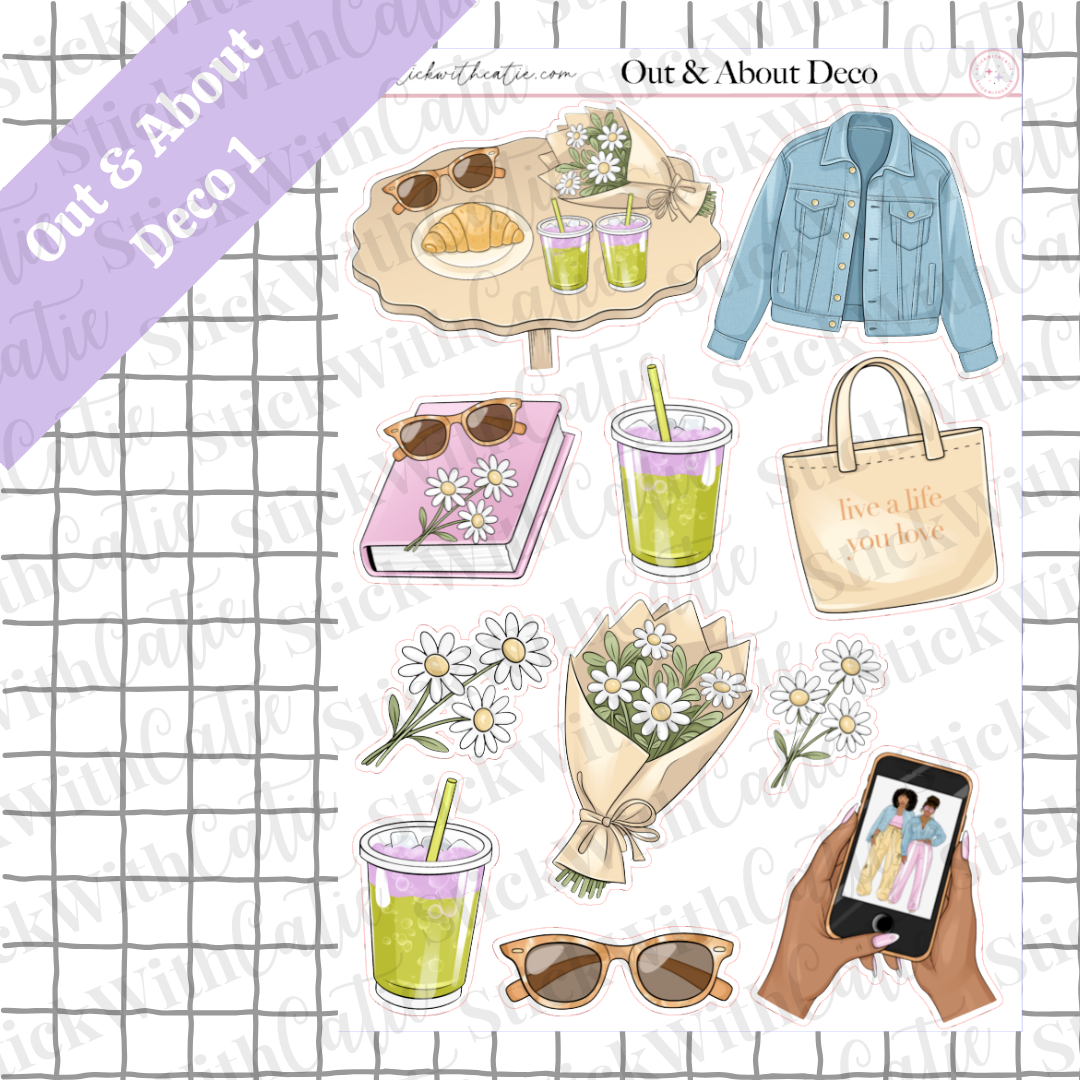 Out & About Sticker Sheets