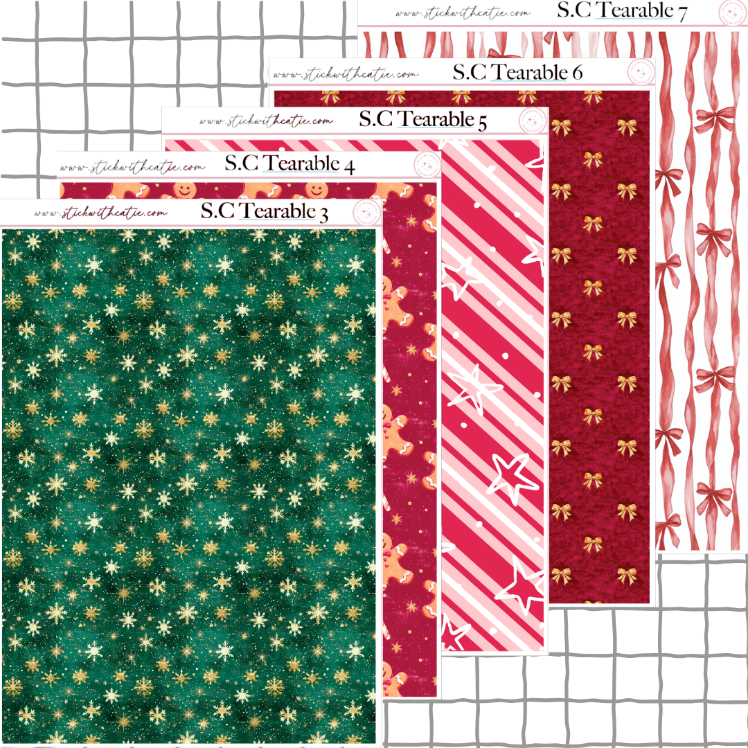 The Sweetest Christmas Tearable Papers
