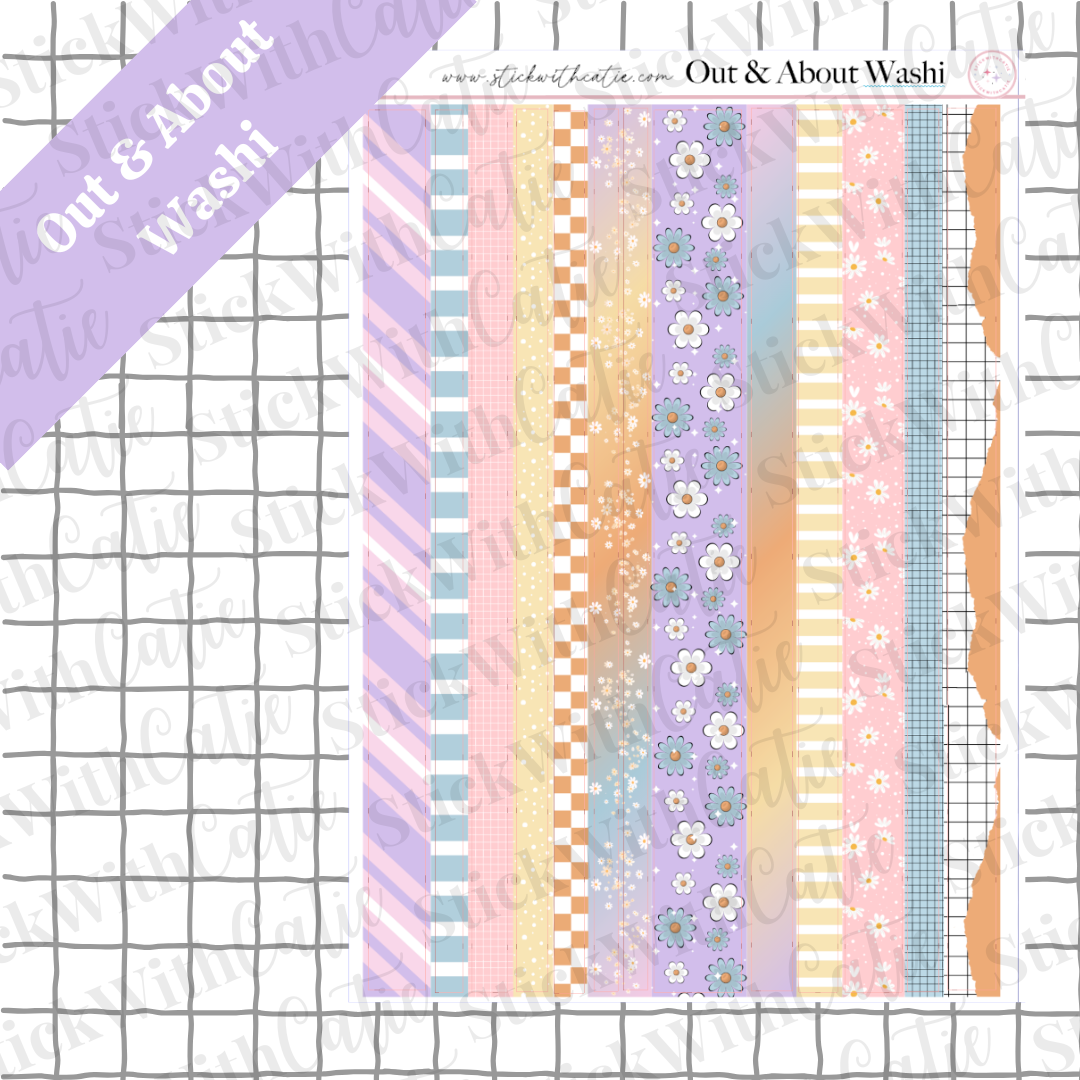 Out & About Sticker Sheets