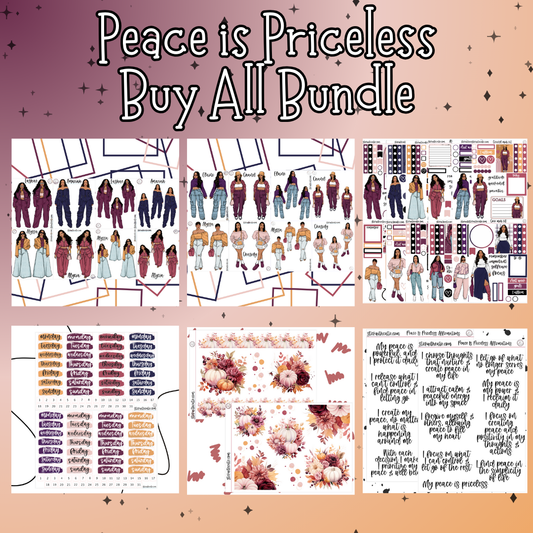 Peace Is Priceless BUY ALL BUNDLE