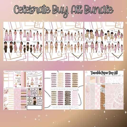 Celebrate Full Collection Buy All Bundle + Tearable Papers