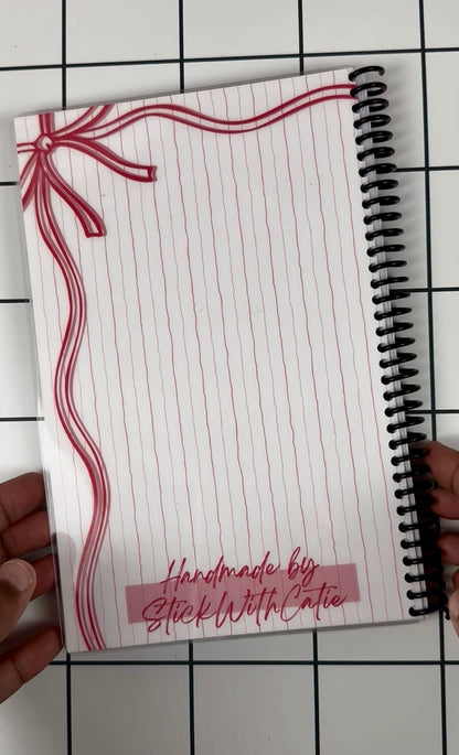 *NEW* Custom Notebook: Handmade by SWC