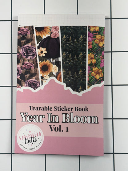 Year In Bloom Vol. 1 Tearable Sticker Book