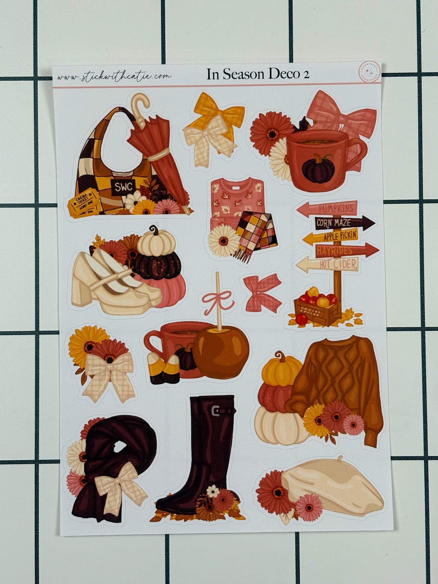 In Style Sticker Sheets