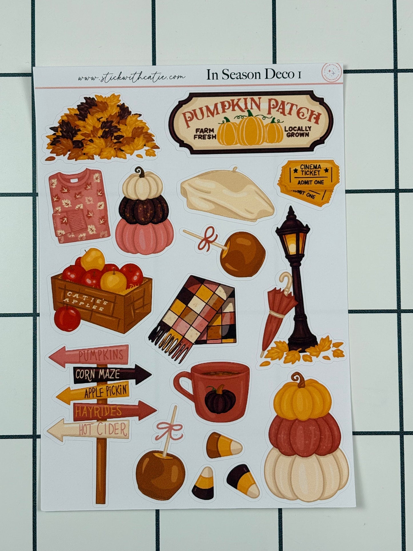 In Style Sticker Sheets