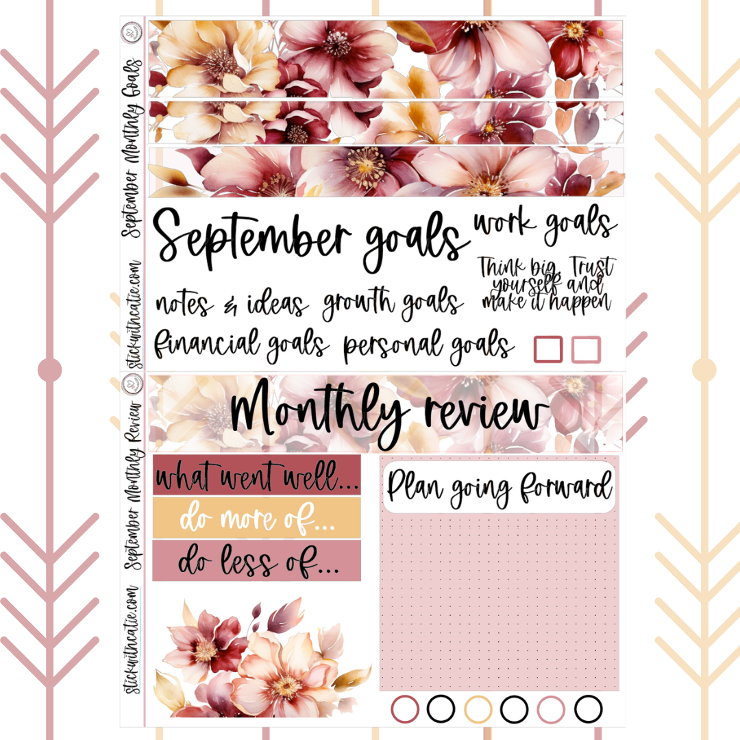 September Goals Kit