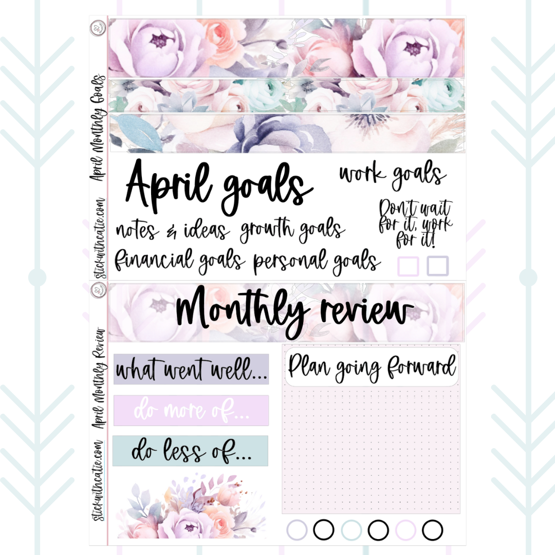 April Goals Kit