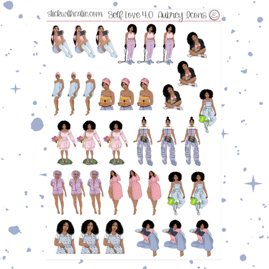 Self Love 4.0 Aubrey Icons