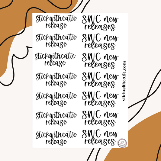 SWC release stickers